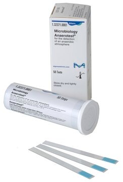 Bandelettes Anaerotest&#8482; Test strips to indicate an anaerobic atmosphere., pkg of 50&#160;strips per pack