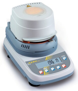 Kern DLB moisture analyzer, for samples up to 160 g AC/DC input 220 - 240 V AC