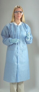 Sigma-Aldrich&#174; anti-static disposable unisex lab coat white, size L