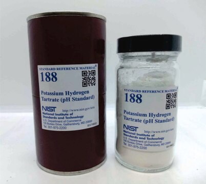 Potassium hydrogen tartrate NIST&#174; SRM&#174; 188, pH standard