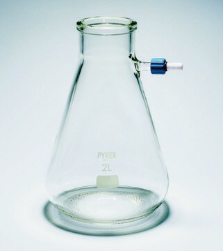 Pyrex&#174; Büchner filter with side arm and screwthread connector capacity 100&#160;mL