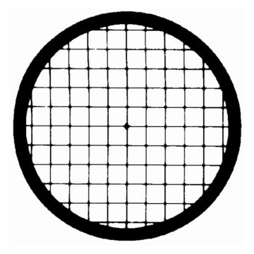 Veco Speciment Grid Copper, size 250 Square&#160;mesh , with Center Reference, vial of 100