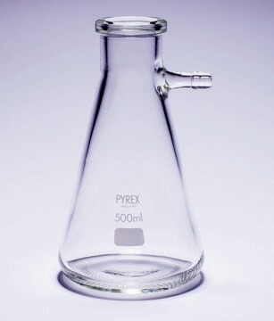 Pyrex&#174; Büchner filter with plain side arm capacity 1000&#160;mL