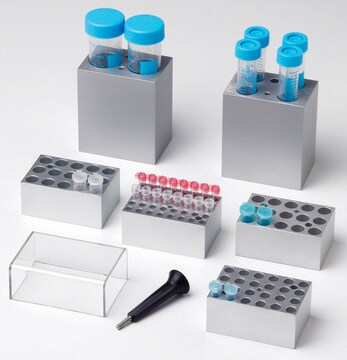 Block for MultiTherm&#8482; shaker Holds 6 x 50 mL tubes