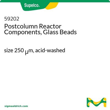 Postcolumn Reactor Components, Glass Beads size 250&#160;&#956;m, acid-washed