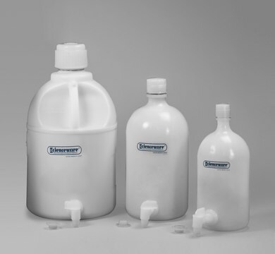 Polietylenowa butla z króćcem capacity 4&#160;L (1&#160;gal), polyethylene