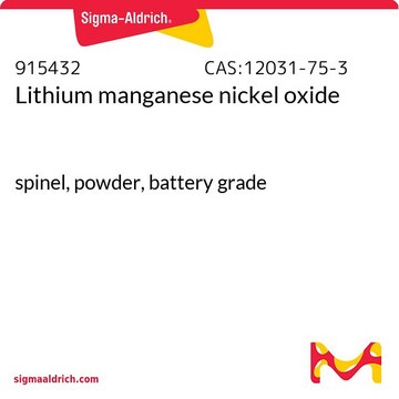 Lithium manganese nickel oxide spinel, powder, battery grade