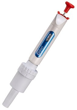 Pearl&#8482; Pipette adjustable, volume 1000-10000&#160;&#956;L, red, single-channel