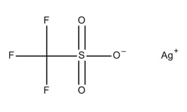 Silver trifluoromethanesulfonate for synthesis