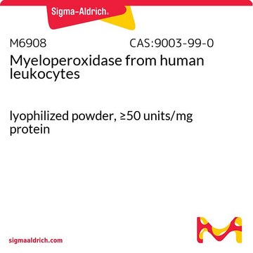 ミエロペルオキシダーゼ ヒト白血球由来 lyophilized powder, &#8805;50&#160;units/mg protein