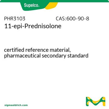 11-epi-Prednisolone certified reference material, pharmaceutical secondary standard