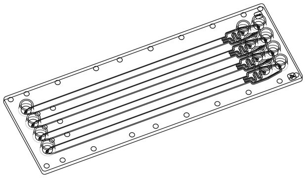 Micro Vortex Mixer Chip Fluidic 640, PC