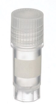 WHEATON&#174; CryoELITE&#174; cryovial with Loctagon&#8482; Vial Skirt and label patch conical bottom polypropylene, capacity (1.2&#160;mL), external thread, sterile; &#947;-irradiated