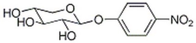 p-Nitrophenyl-&#946;-D-xylopyranosid Substrate for the colorimetric assay of &#946;-D-xylosidase. Also shown to disrupt proteoglycan biosynthesis in vivo.