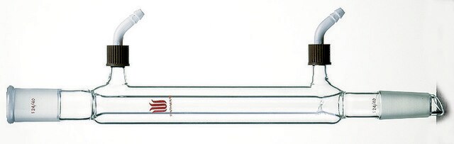 Synthware&#8482; water jacketed distillation column with removable hose connections joint: ST/NS 14/20, jacket H 110&#160;mm