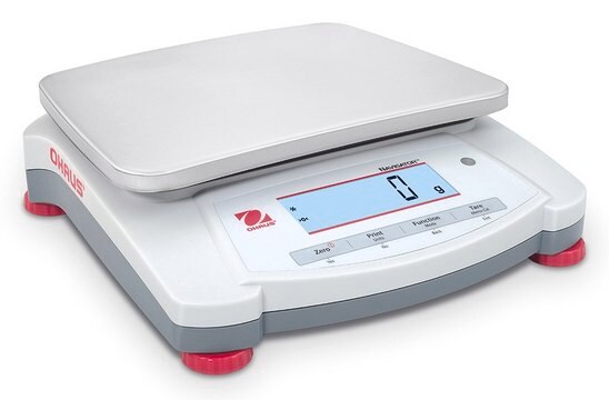 Ohaus&#174; Navigator&#174; Portable Balance Model NVT2200, weighing capacity 2200&#160;g, resolution: 1&#160;g, AC/DC input 110 V, US 3-pin plug (North America)