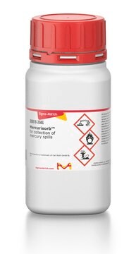 Mercurisorb&#8482; for collection of mercury spills