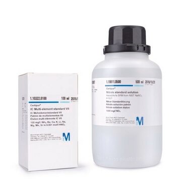 Natrium-Standardlösung traceable to SRM from NIST NaNO&#8323; in H&#8322;O 1000 mg/l Na Certipur&#174;