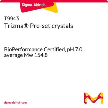 Trizma&#174; Tris-Kristalle BioPerformance Certified, pH 7.0, average Mw 154.8