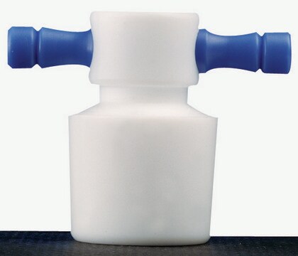 Synthware&#8482; PTFE flask length stopper with handle Joints: (38)