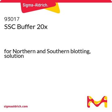 SSCバッファー 20x for Northern and Southern blotting, solution