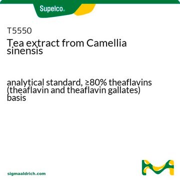 Tee-Extrakt aus schwarzem Tee analytical standard, &#8805;80% theaflavins (theaflavin and theaflavin gallates) basis