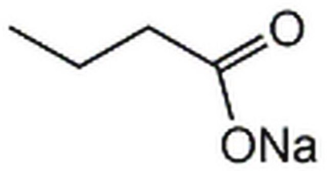 丁酸钠 A short chain fatty acid that has been shown to induce apoptosis in colon carcinoma cell lines by a p53-independent pathway.