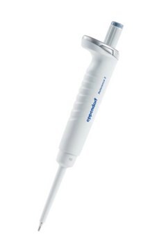 Eppendorf&#174; Reference 2 G, BASIC, single-channel, variable volume 0.5-10&#160;&#956;L, medium gray