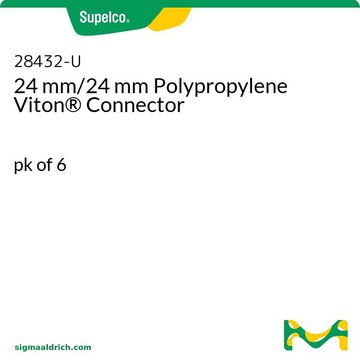 Viton&#174; Polypropylenverbinder 24&nbsp;mm/24&nbsp;mm pk of 6