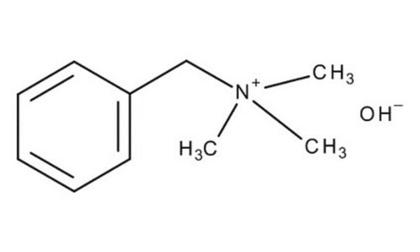 Benzyltrimethylammonium hydroxide (40% solution in methanol) for synthesis