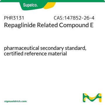 Repaglinid-verwandte Verbindung E pharmaceutical secondary standard, certified reference material