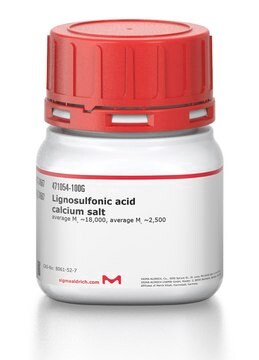 Lignosulfonic acid calcium salt average Mw ~18,000, average Mn ~2,500