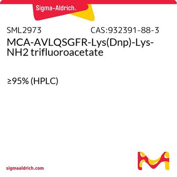 MCA-AVLQSGFR-Lys(Dnp)-Lys-NH2 trifluoroacetate &#8805;95% (HPLC)