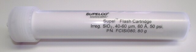 Supel&#8482; 层析色谱柱 40-63&#160;&#956;m, matrix active group silica, bed wt. 80&#160;g, for use with Isco and Analogix flash systems