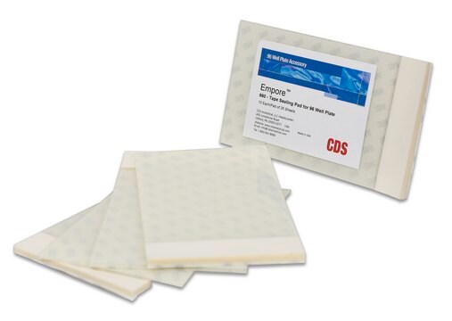 96 孔 Empore™ 密封胶带 pk of 10 pads (25 sheets/pad)