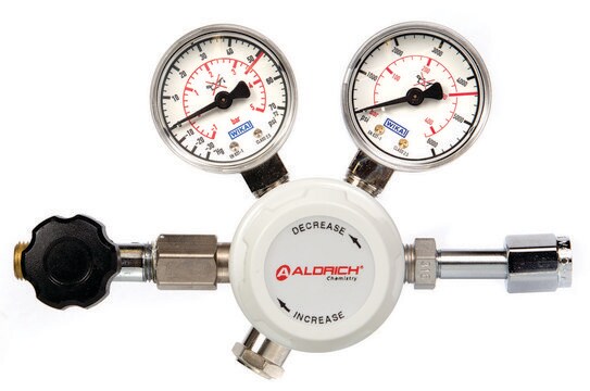 Aldrich&#174; Non-Corrosive Lecture-Bottle Gas Regulator DIN 1 connection