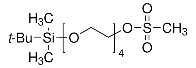 2,2,3,3-Tetramethyl-4,7,10,13-tetraoxa-3-silapentadecan-15-yl methanesulfonate 95%