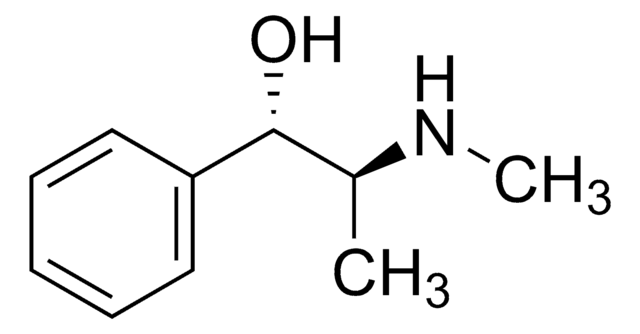 (S,S)-(+)-Pseudoephedrine solution 1.0&#160;mg/mL in methanol, ampule of 1&#160;mL, certified reference material, Cerilliant&#174;