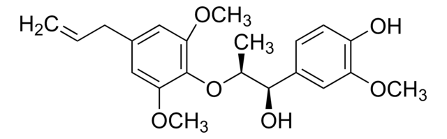 4-[2-(4-Allyl-2,6-dimethoxyphenoxy)-1-hydroxypropyl]-2-methoxyphenol &#8805;95% (LC/MS-ELSD)