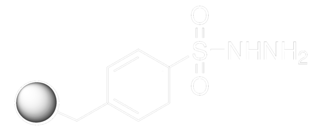 4-甲苯磺酰肼&#65292;聚合物键合型 100-200&#160;mesh, extent of labeling: 1.0-2.0&#160;mmol/g loading, 1&#160;% cross-linked with divinylbenzene