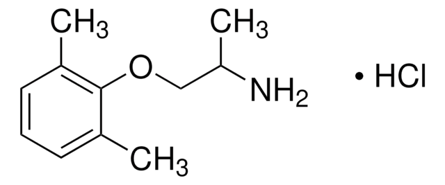 メキシレチン 塩酸塩 pharmaceutical secondary standard, certified reference material