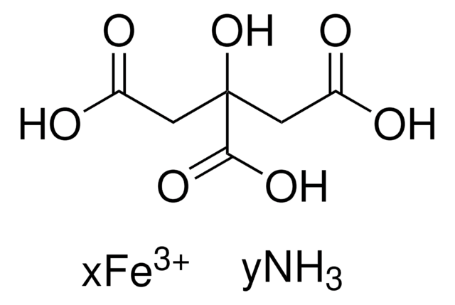 柠檬酸铁 (III) 铵 reagent grade, powder