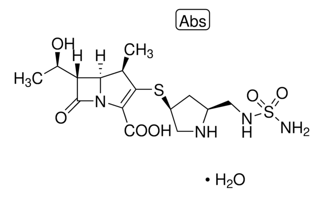 Doripenem Monohydrat VETRANAL&#174;, analytical standard