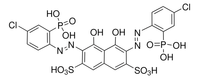 偶氮氯膦 III for spectrophotometric det. of alkaline earth metals