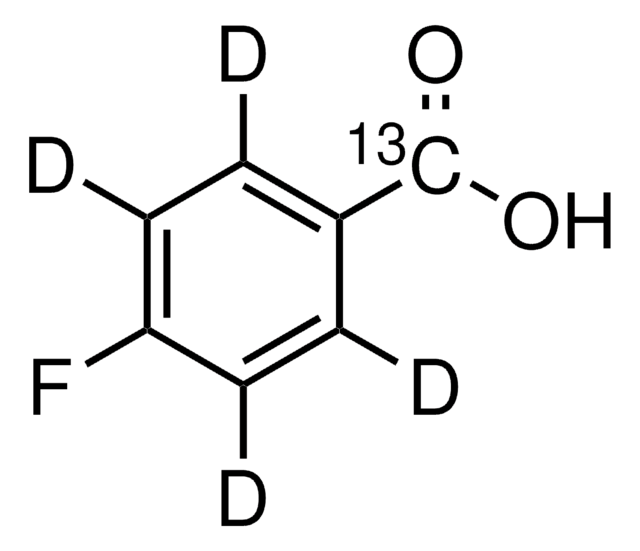 4-Fluorbenzoesäure-&#945;-13C-2,3,5,6-d4 99 atom % 13C, 98 atom % D