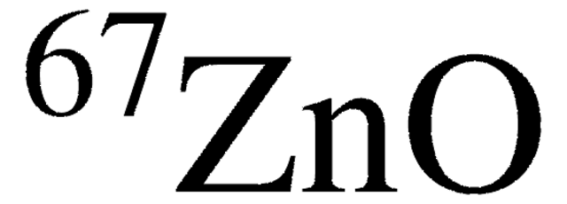 Zinc-67Zn oxide &#8805;85 atom %