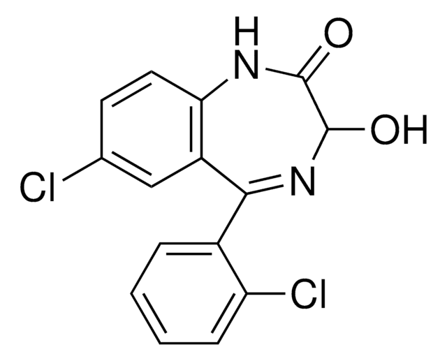 (±)-Lorazepam certified reference material, pharmaceutical secondary standard