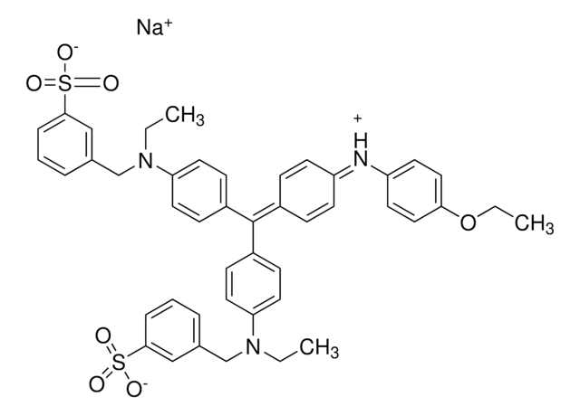 674 Niebieski brylantowy R 250 (C.I. 42660) for electrophoresis Trademark of Imperial Chemical Industries PLC