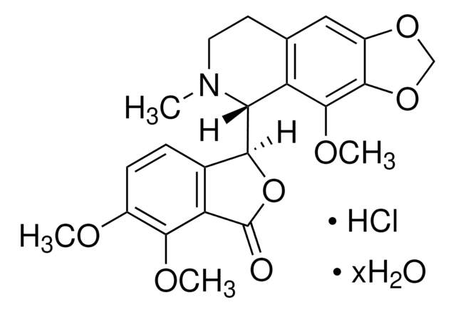 Noscapin -hydrochlorid Hydrat analytical standard