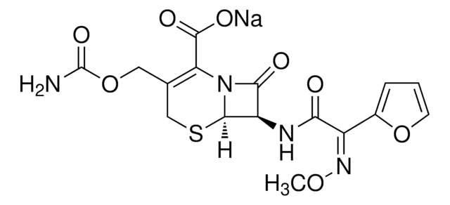 Cefuroxime Sodium certified reference material, pharmaceutical secondary standard